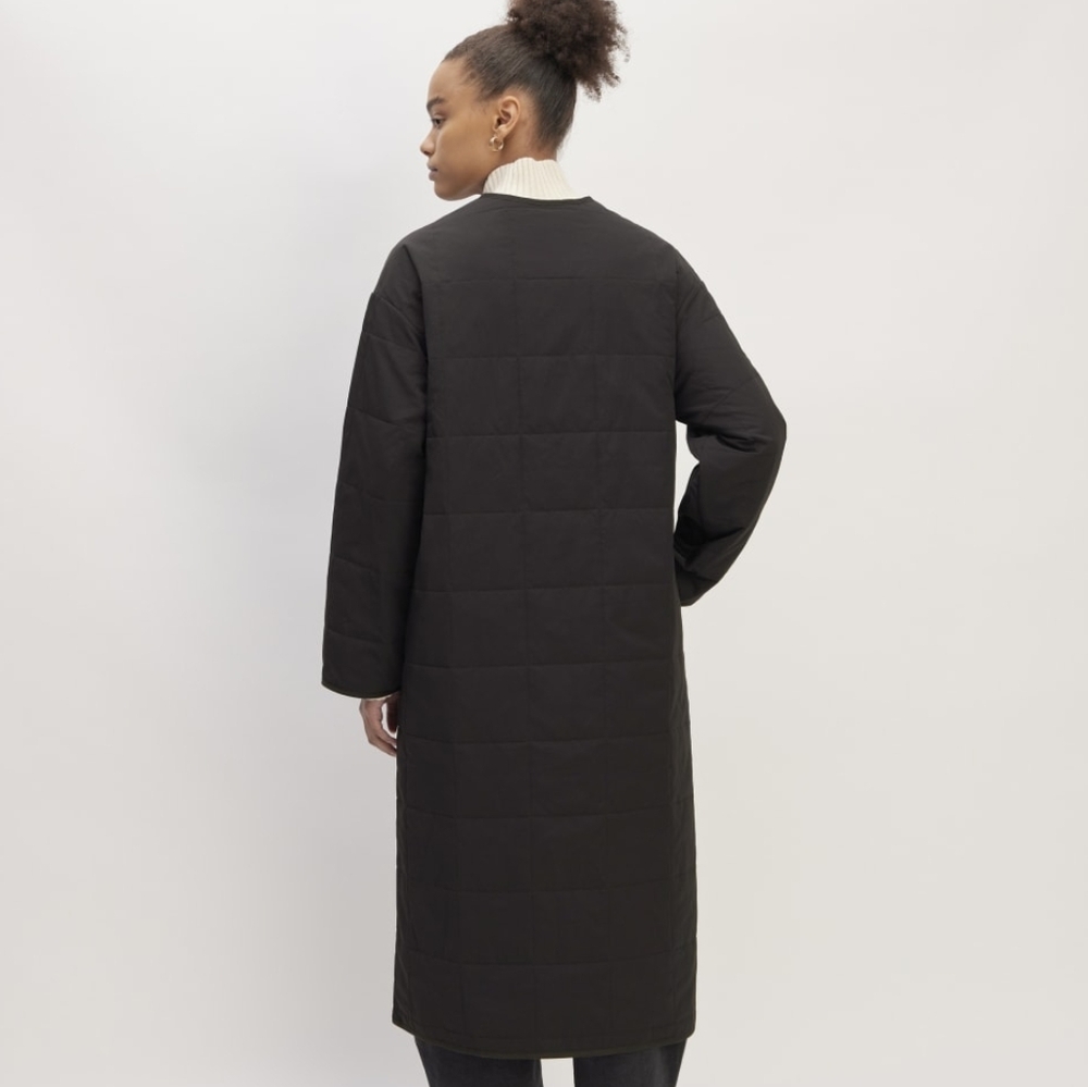 NWOT Everlane The ReNew Quilted Jacket Long Liner. XL/XXL/1X. Perfect Condition. - Picture 15 of 15